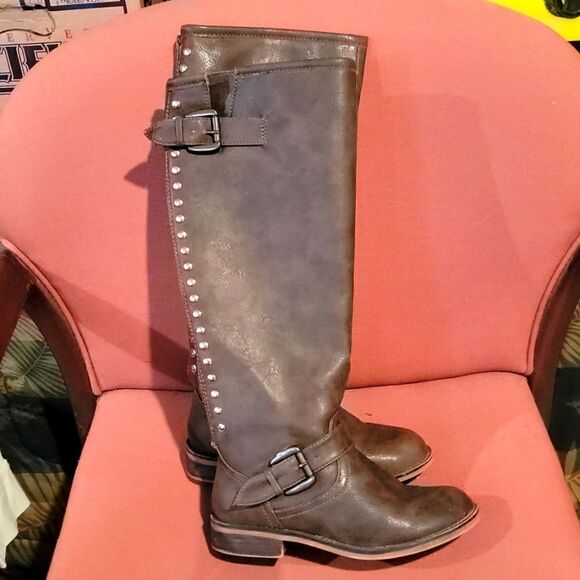 NWT Candie's Cakingston Brown Boots - Picture 1 of 5